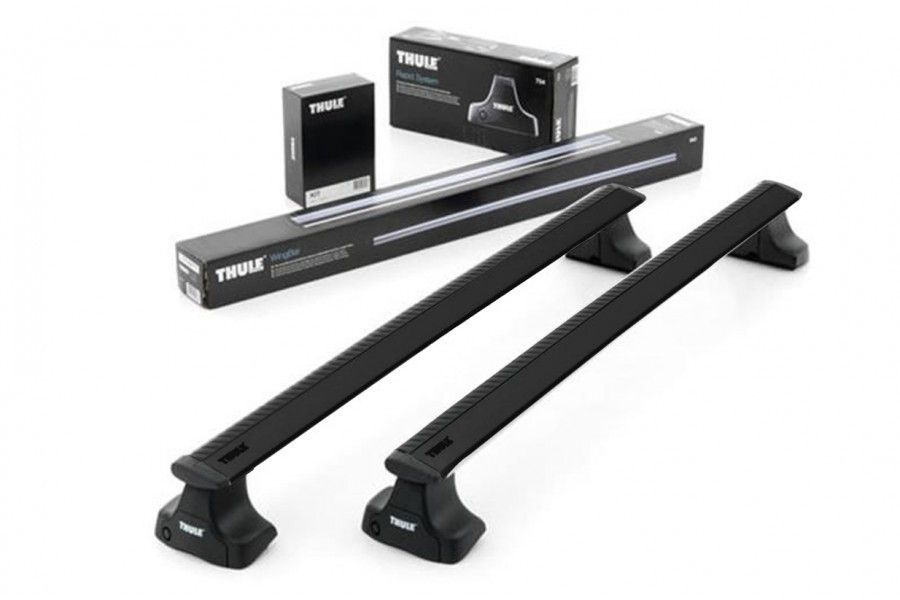 Barras THULE WingBar para autos TOYOTA RAV 4 desde 2013 - 2015 negro
