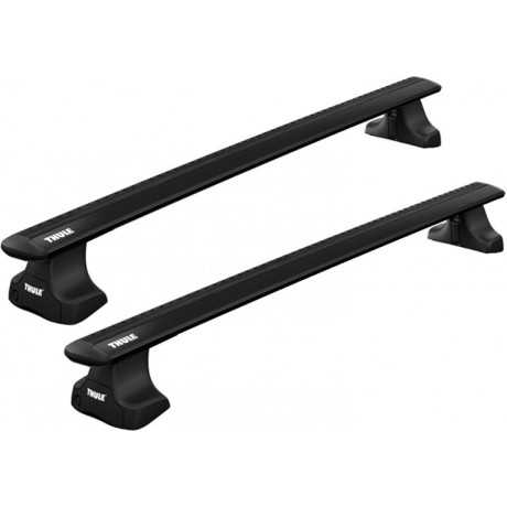 Barras THULE WingBar para autos TOYOTA Land Cruiser Prado 2002 a 2009 negro
