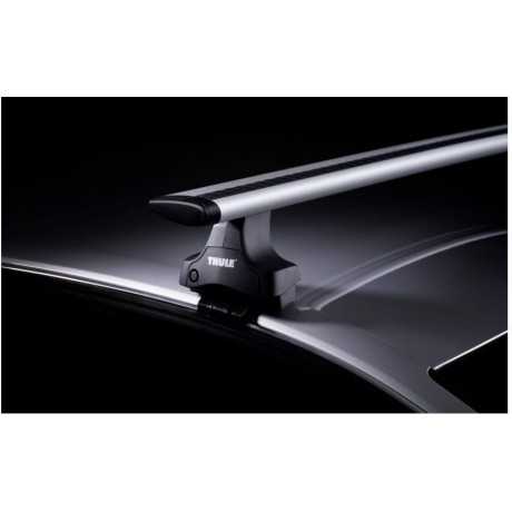 Barras THULE WingBar para autos CHEVROLET Cruze 2009 a 2015 negro