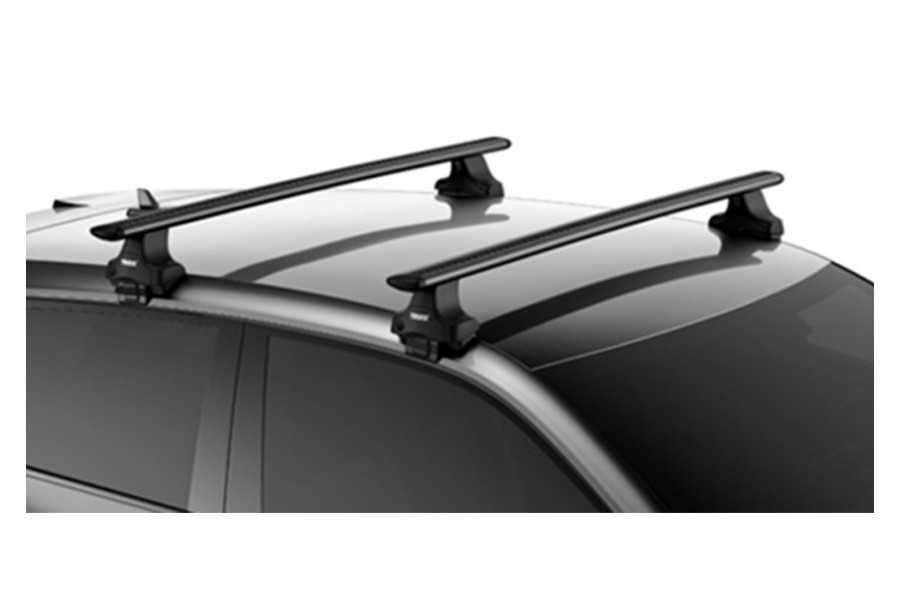 Barras THULE WingBar para autos NISSAN Juke 2010 a 2019 negro