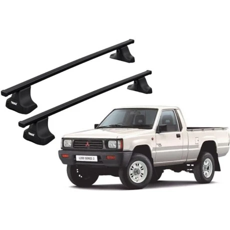 Barras THULE SquareBar para camioneta MITSUBISHI L200 1996 a 2005