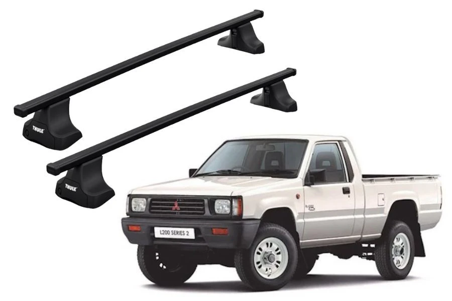 Barras THULE SquareBar para camioneta MITSUBISHI L200 1996 a 2005