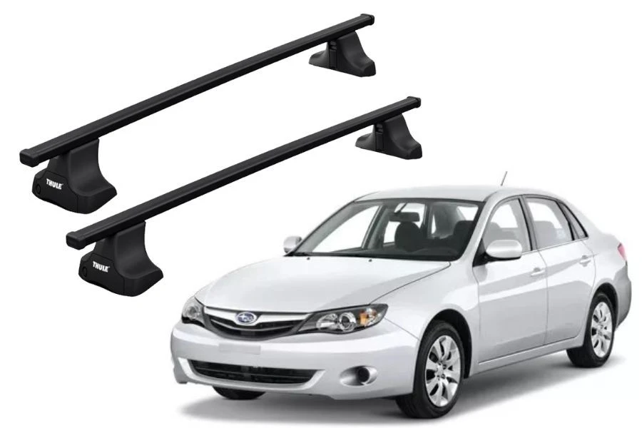 Barras THULE SquareBar para autos SUBARU Impreza 1993 a 2007