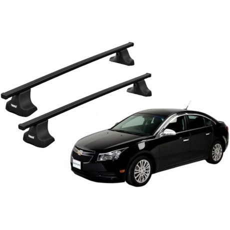 Barras THULE SquareBar para autos CHEVROLET Cruze 2001 a 2004