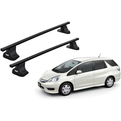 Barras THULE SquareBar para autos HONDA Fit Shuttel 2011 a 2015