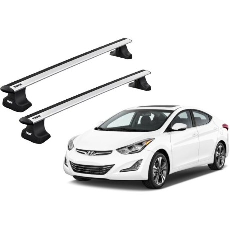 Barras THULE WingBar para autos HYUNDAI Elantra 2011 a 2015