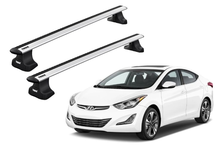 Barras THULE WingBar para autos HYUNDAI Elantra 2011 a 2015