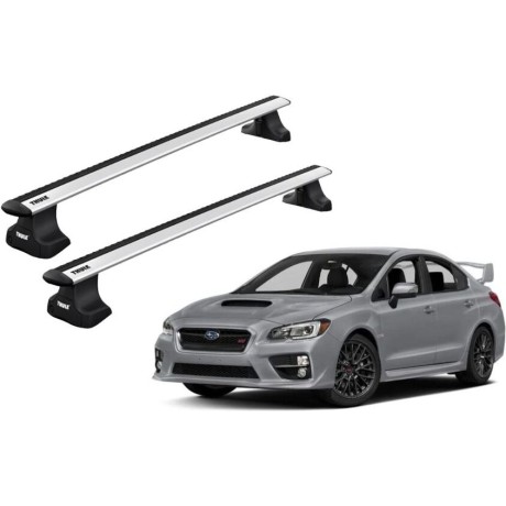 Barras THULE WingBar para autos SUBARU Impreza WRX 2014 a 2017
