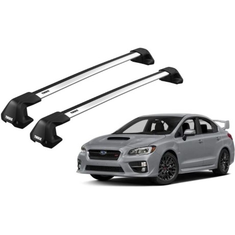 Barras THULE EDGE Flush para autos SUBARU Impreza WRX 2014 a 2017