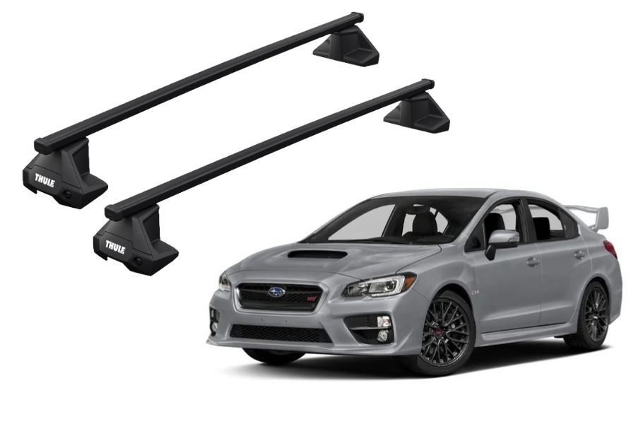 Barras THULE EVO SquareBar para autos SUBARU Impreza WRX 2014 a 2017