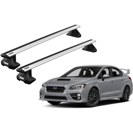 Barras THULE EVO WingBar para autos SUBARU Impreza WRX 2014 a 2017