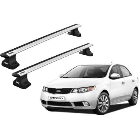 Barras THULE WingBar para autos KIA Cerato 2009 a 2012
