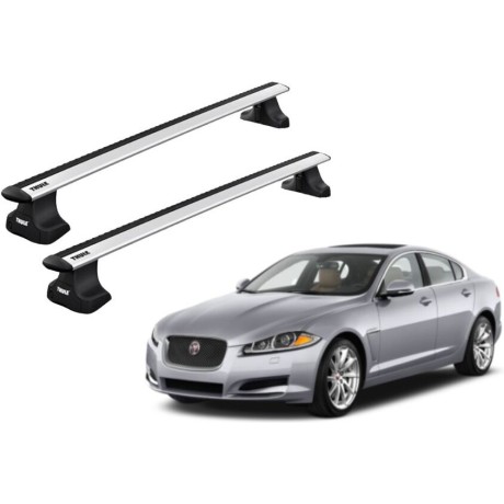 Barras THULE WingBar para autos JAGUAR XF 2008 a 2015