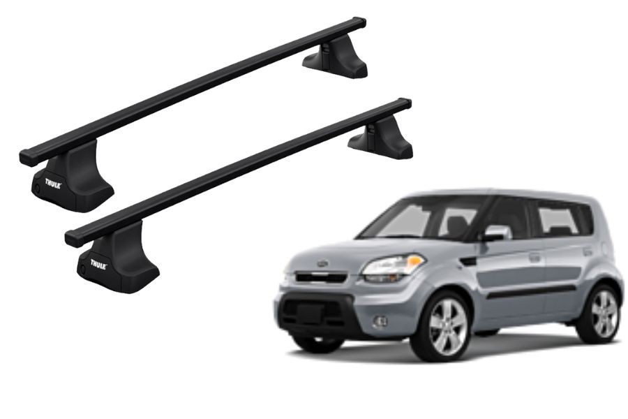 Barras THULE SquareBar para autos KIA Soul 2008 a 2013
