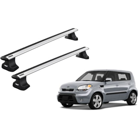 Barras THULE WingBar para autos KIA Soul 2008 a 2013