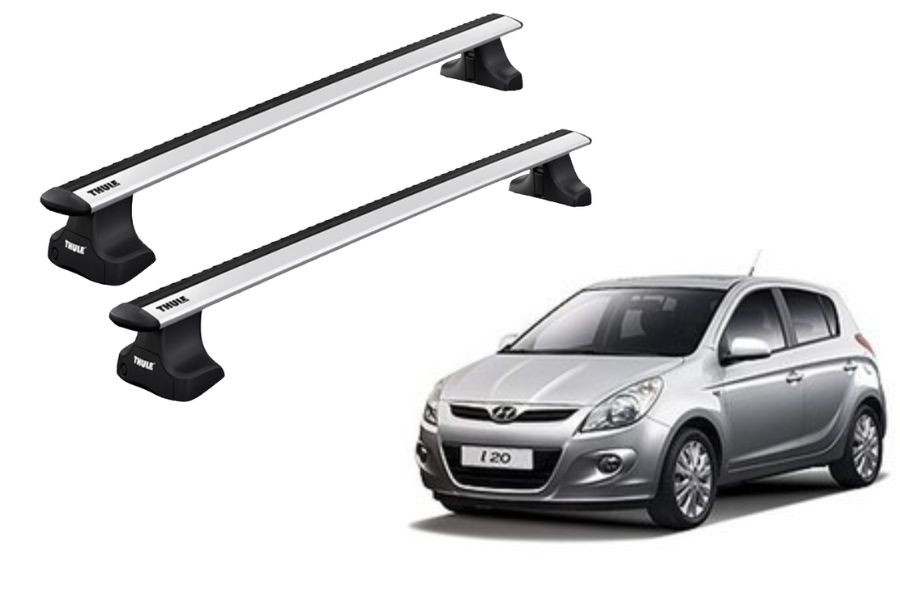 Barras THULE WingBar para autos HYUNDAI i20 2009 a 2015