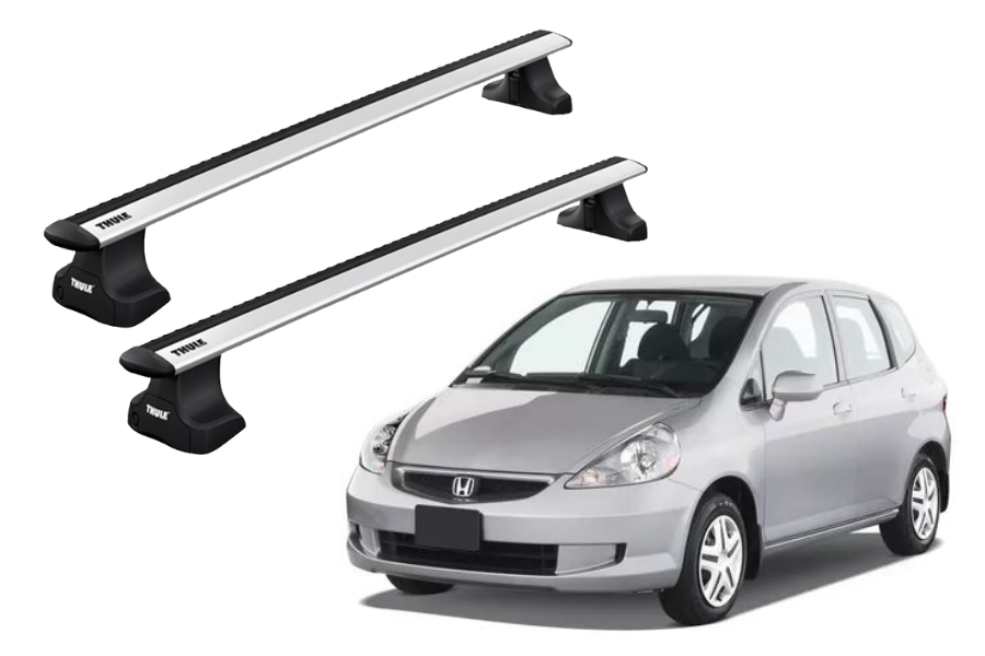 Barras THULE WingBar para autos HONDA Fit 2008 a 2014