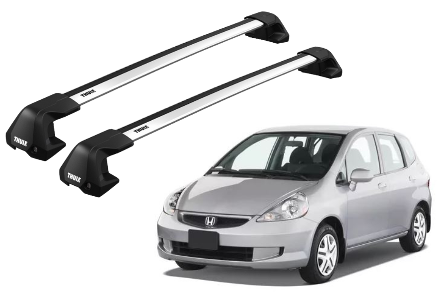 Barras THULE EDGE Flush para autos HONDA Fit 2008 a 2014