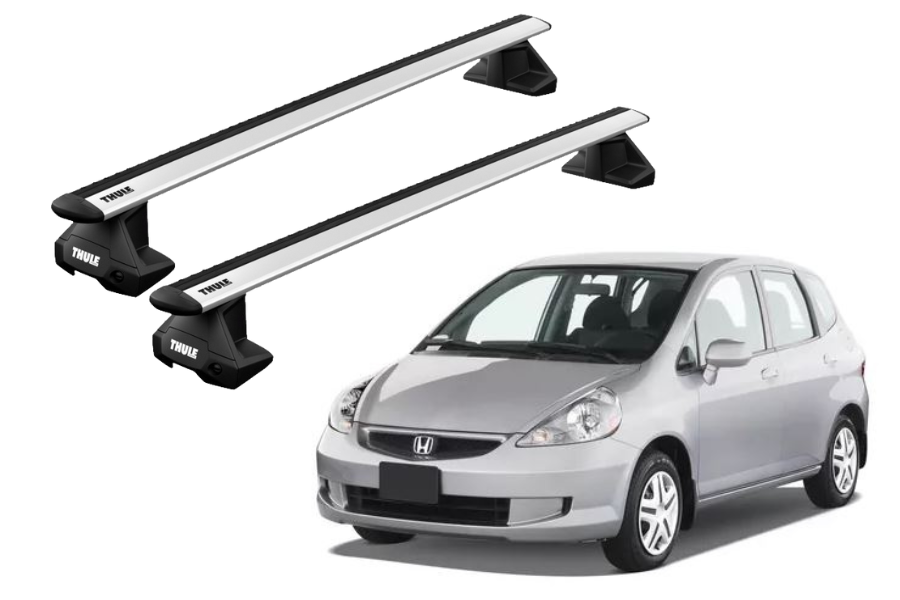 Barras THULE EVO WingBar para autos HONDA Fit 2008 a 2014
