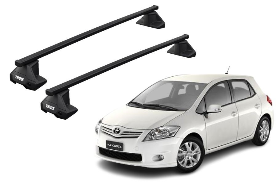 Barras THULE EVO SquareBar para autos TOYOTA Corolla 2006 a 2012