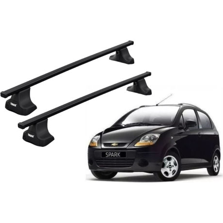 Barras THULE SquareBar para autos CHEVROLET Spark 2005 a 2009