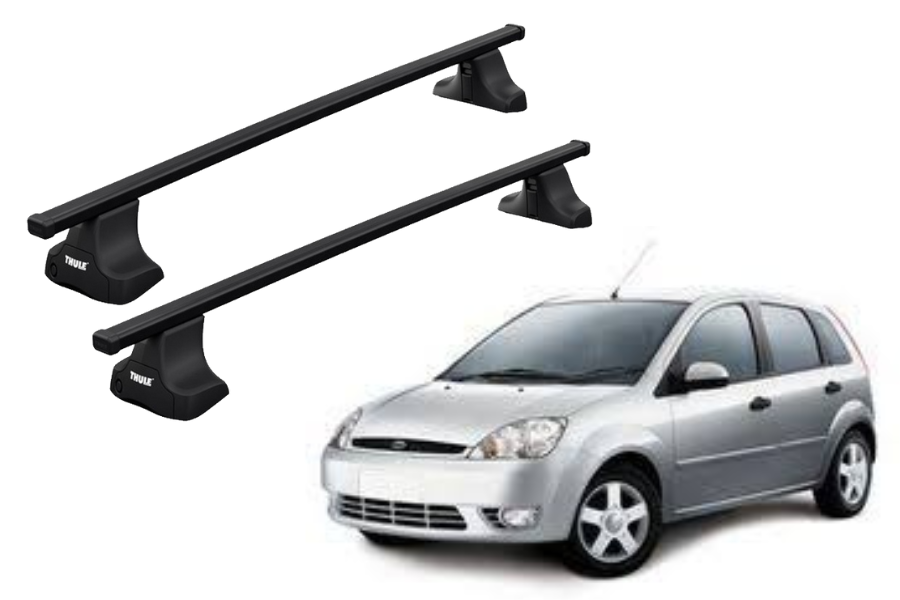 Barras THULE SquareBar para autos FORD Fiesta 2003 a 2008