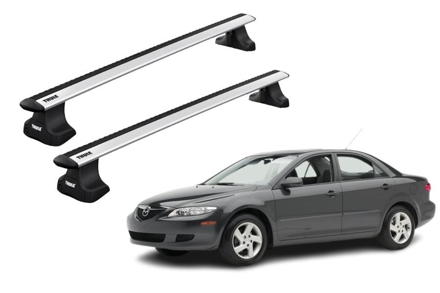 Barras THULE WingBar para autos MAZDA 6 2002 a 2007