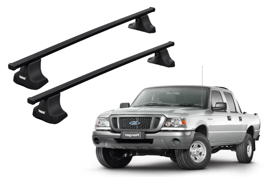 Barras THULE SquareBar para camioneta FORD Ranger 2003 a 2011