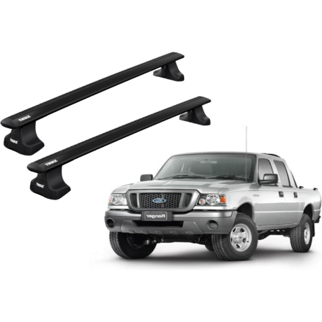 Barras THULE WingBar para camioneta FORD Ranger 2003 a 2011 negro