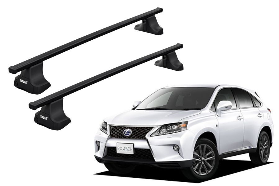 Barras THULE SquareBar para autos LEXUS RX 350/450 2009 a 2015
