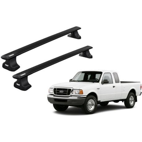 Barras THULE WingBar para camioneta FORD Ranger 1998 a 2002 negro