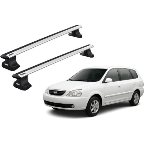 Barras THULE WingBar para autos KIA Carens 2002 a 2006