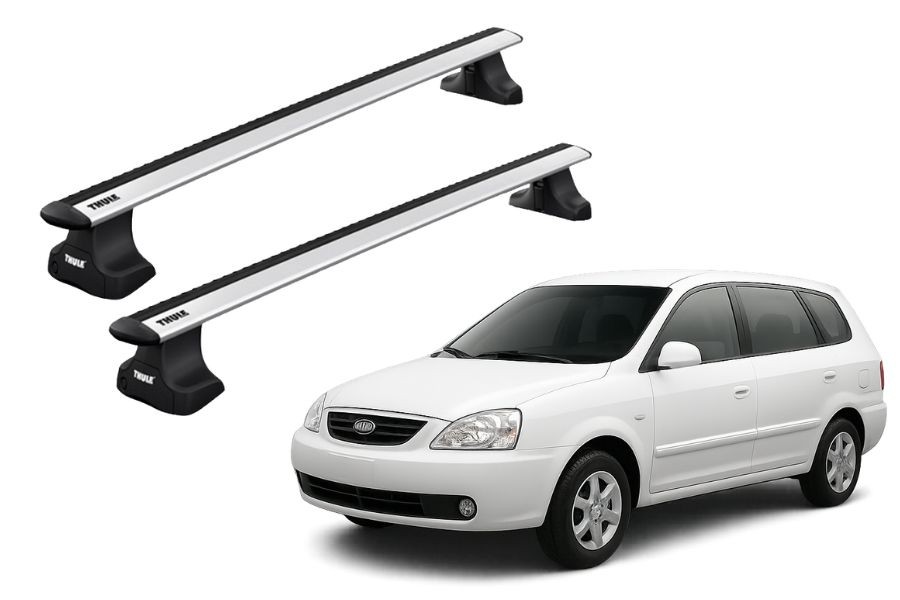 Barras THULE WingBar para autos KIA Carens 2002 a 2006