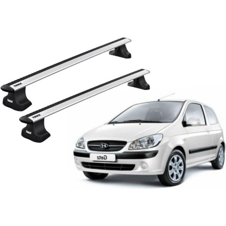 Barras THULE WingBar para autos HYUNDAI Getz 2005 a 2011