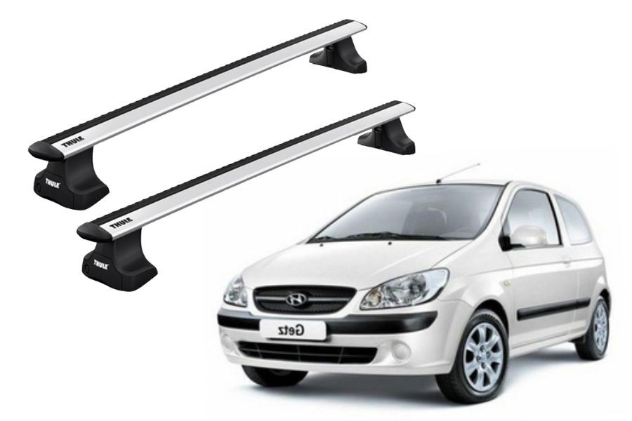 Barras THULE WingBar para autos HYUNDAI Getz 2005 a 2011