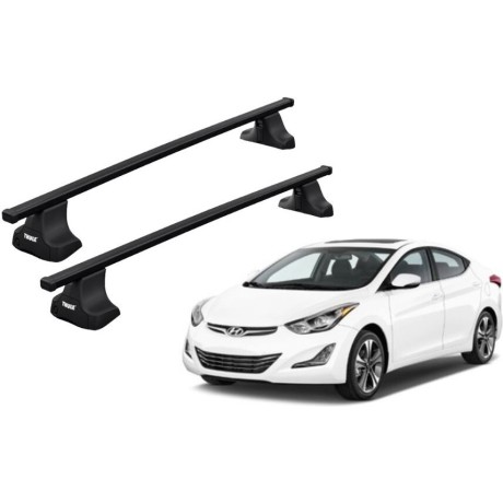 Barras THULE SquareBar para autos HYUNDAI Avante desde 2016