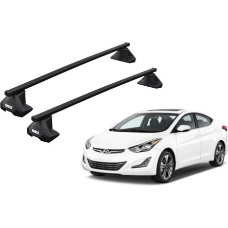 Barras THULE EVO SquareBar para autos HYUNDAI Avante desde 2016