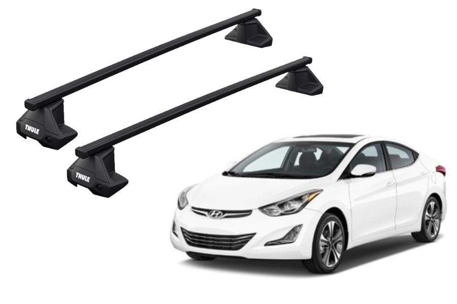 Barras THULE EVO SquareBar para autos HYUNDAI Avante desde 2016