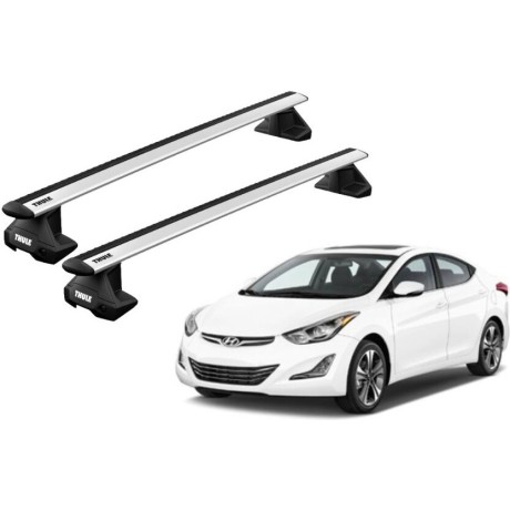 Barras THULE EVO WingBar para autos HYUNDAI Avante desde 2016