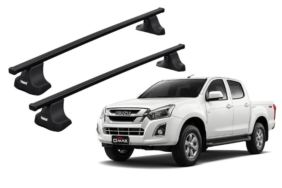 Barras THULE SquareBar para camioneta ISUZU D-Max 2012 a 2020