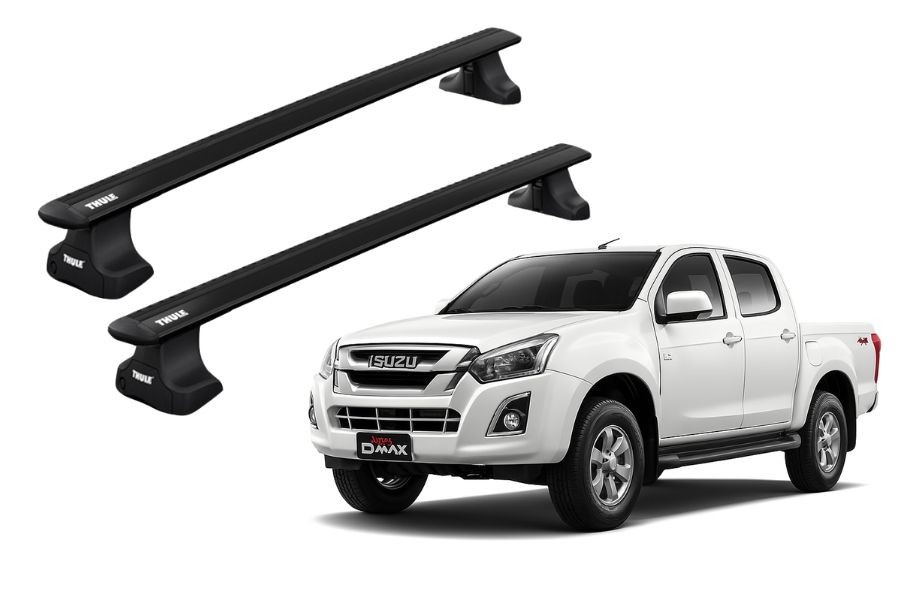 Barras THULE WingBar para camioneta ISUZU D-Max 2012 a 2020 negro