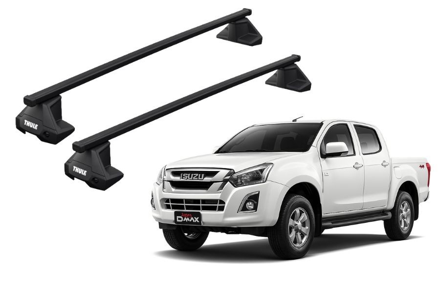 Barras THULE EVO SquareBar para camioneta ISUZU D-Max 2012 a 2020
