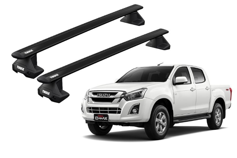 Barras THULE EVO WingBar para camioneta ISUZU D-Max 2012 a 2020 negro