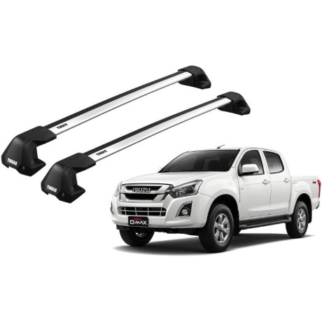Barras THULE EDGE Flush para camioneta ISUZU D-Max 2012 a 2020