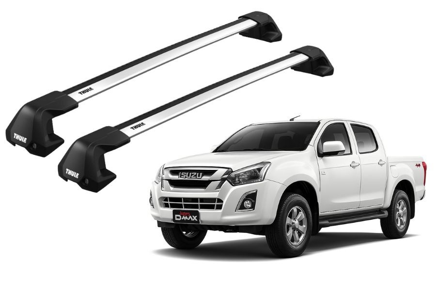 Barras THULE EDGE Flush para camioneta ISUZU D-Max 2012 a 2020