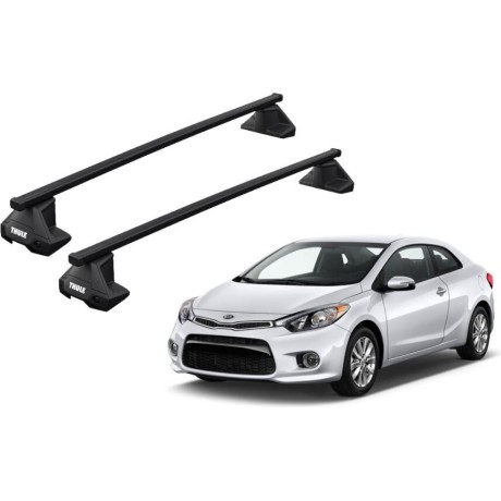 Barras THULE EVO SquareBar para autos KIA Forte 2013 a 2018