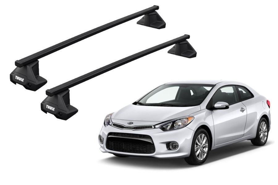 Barras THULE EVO SquareBar para autos KIA Forte 2013 a 2018