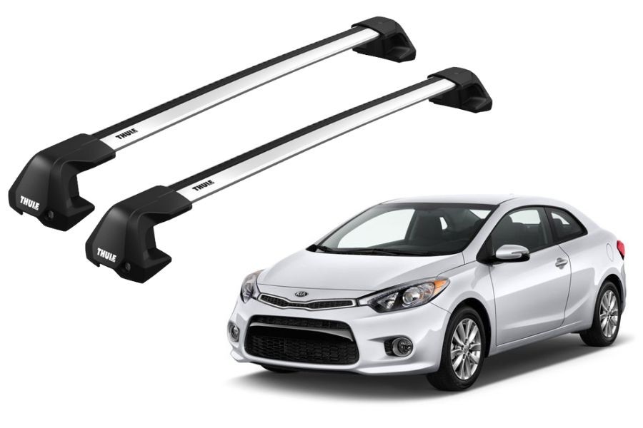 Barras THULE EDGE Flush para autos KIA Forte 2013 a 2018