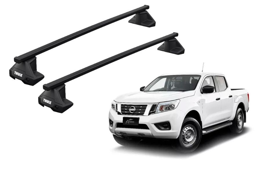 Barras THULE EVO SquareBar para camioneta NISSAN NP300 (D23) desde 2015 a 2019