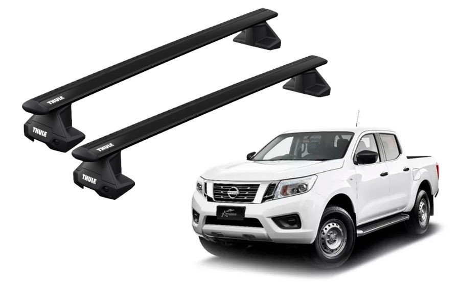 Barras THULE EVO WingBar para camioneta NISSAN NP300 (D23) desde 2015 a 2019 negro